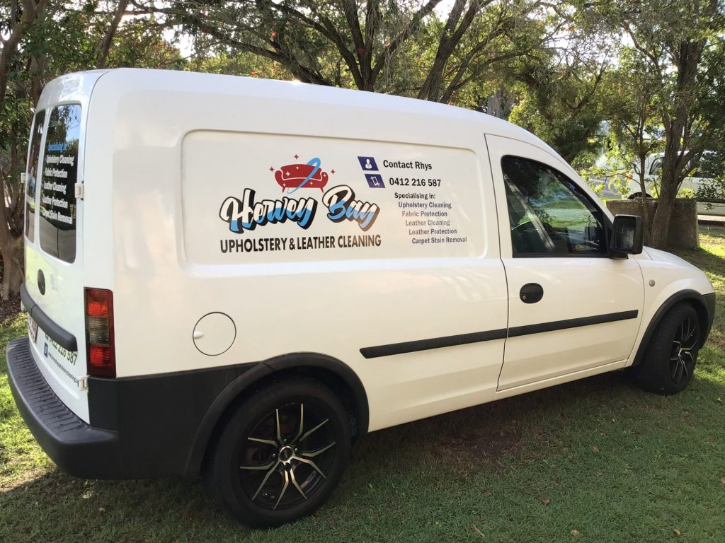 Hervey Bay Upholstery & Leather Cleaning Van